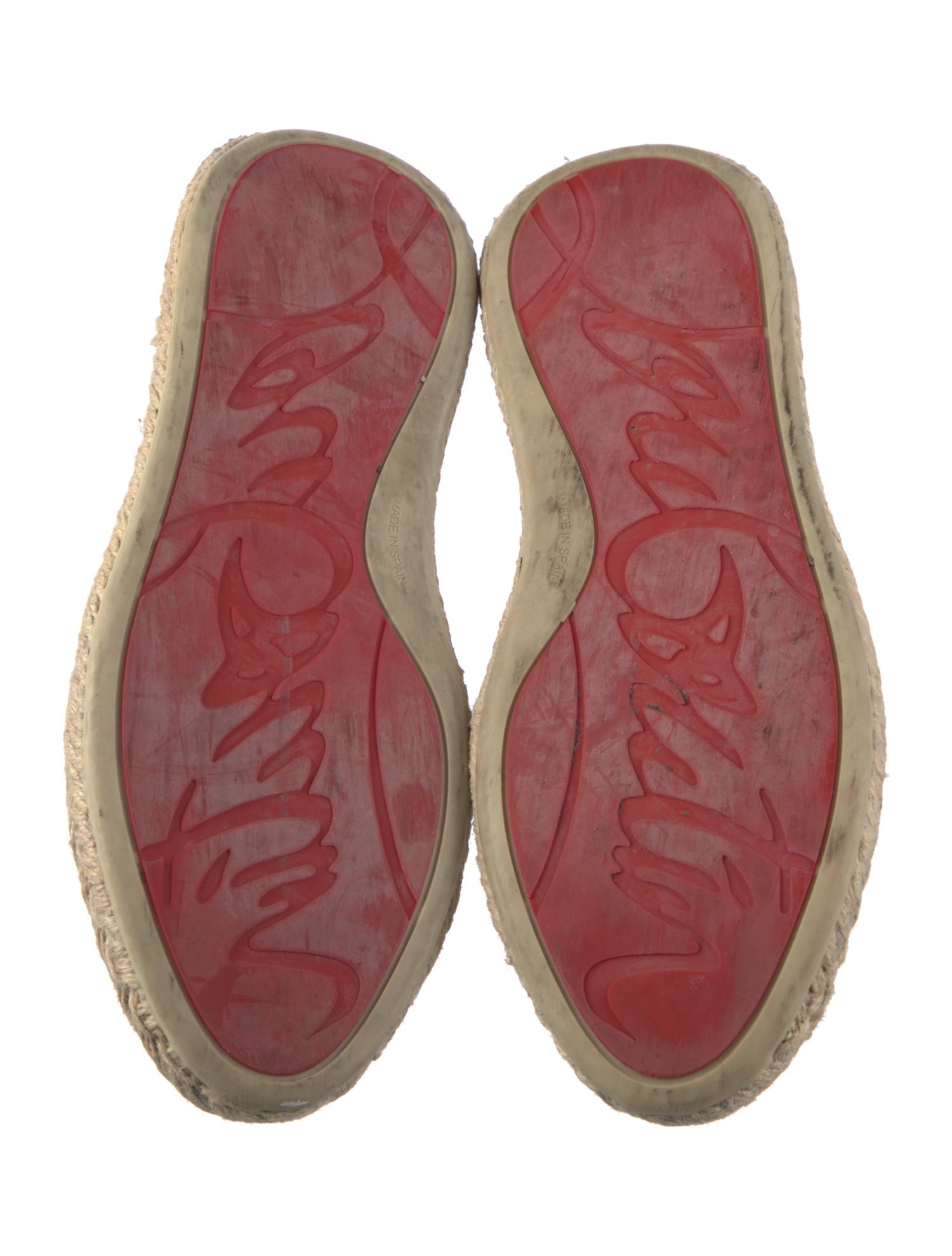 Christian Louboutin Canvas Espadrille Sneakers